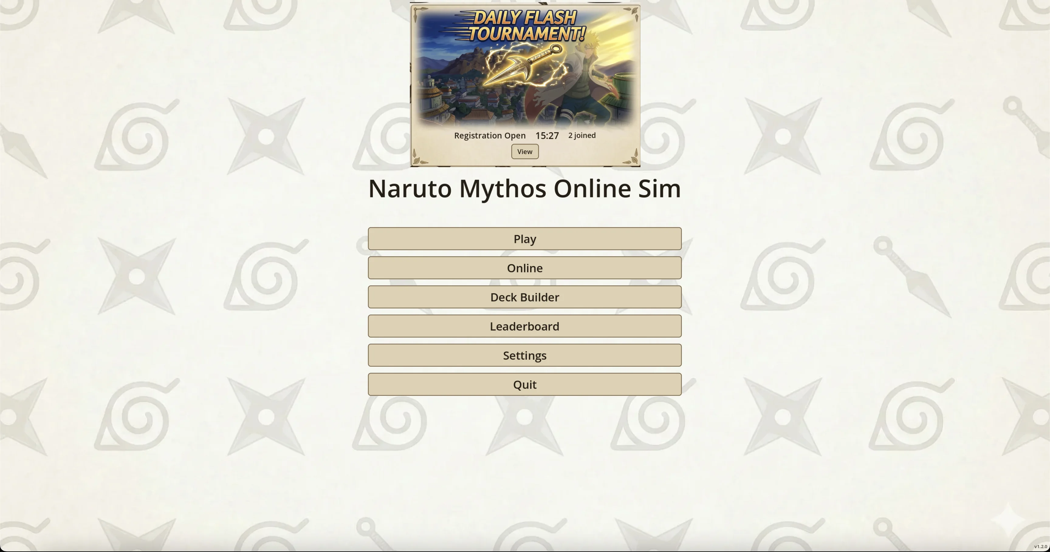 Naruto Mythos TCG Simulator gameplay, gallery image 5